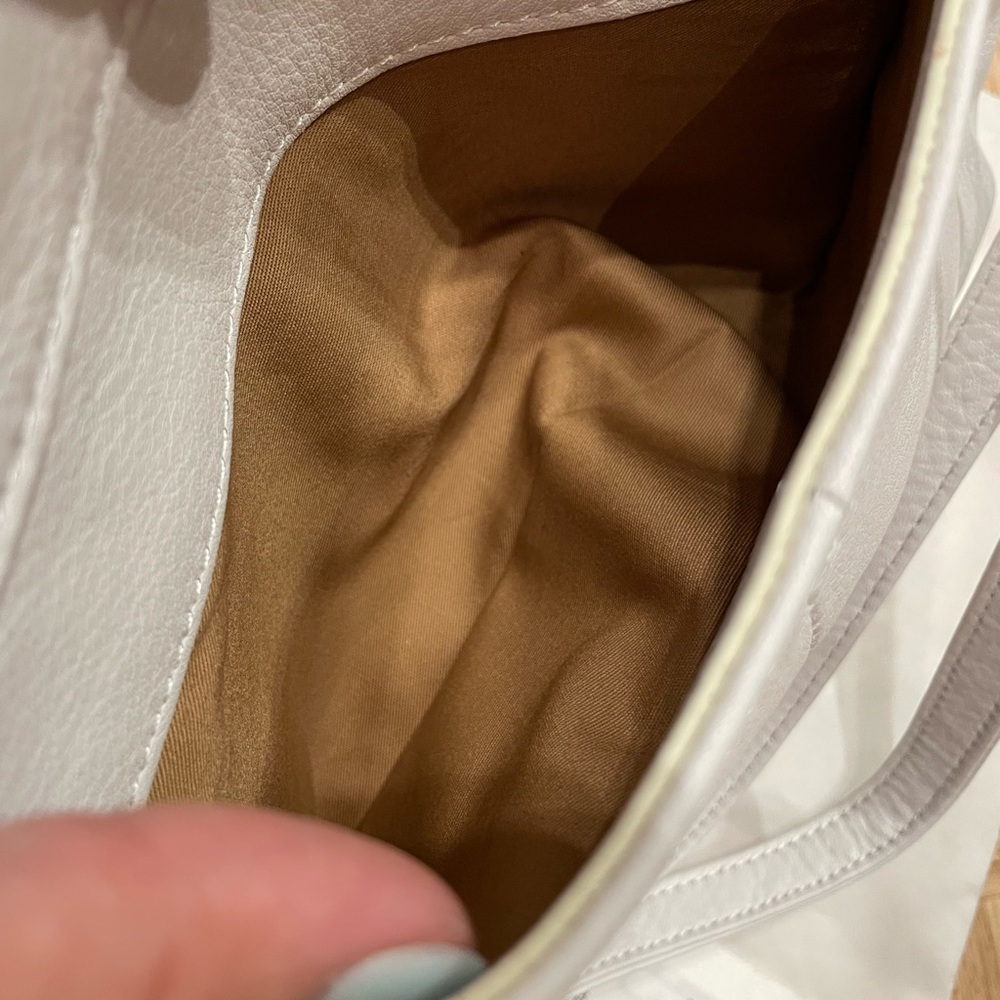 Hobo draft White Leather Shoulder Bag - Picture 6 of 8